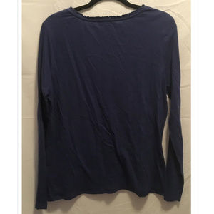Bandolino Tops - Size Large Bandlono Knit Top Blouse Blue Bandolino Tops - Size Large Bandlono Knit Top Blouse Blue